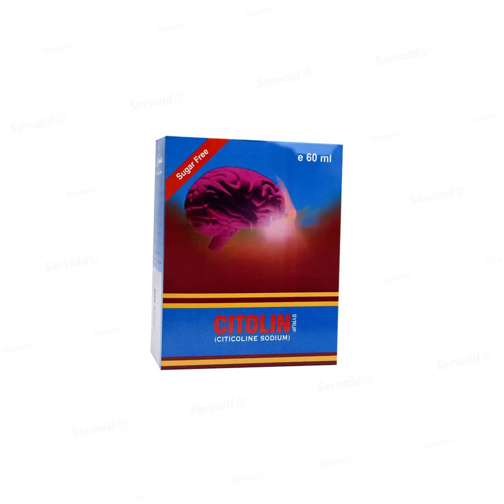 Citolin Syrup 60ml (Citicoline Sodium) – Brain and Nerve Support Medicine