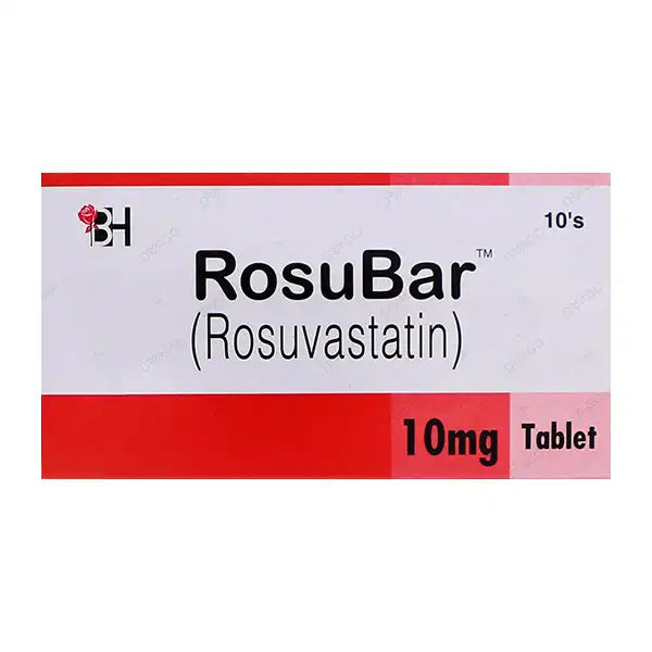Rosubar 10mg Tablets – For Cholesterol Control and Heart Health Support