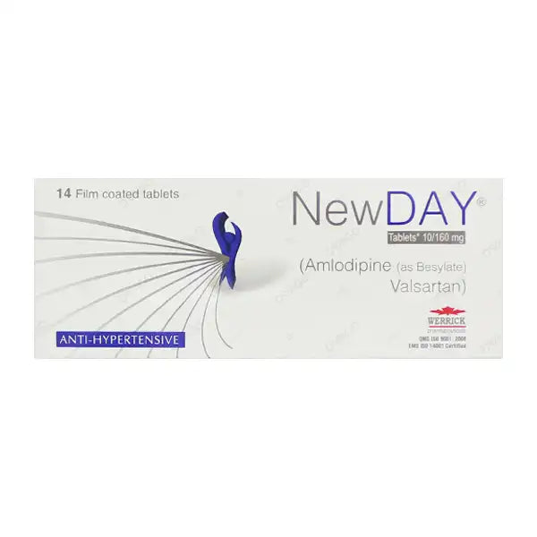 Newday Tablets 10/160mg – For High Blood Pressure Control