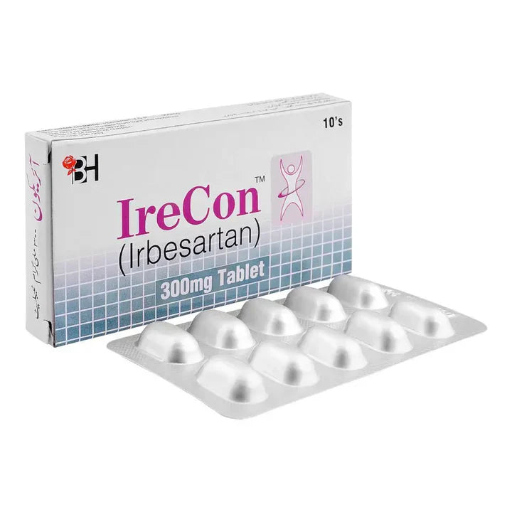 Irecon 300mg Tablet (Irbesartan) – Blood Pressure Control & Heart Protection