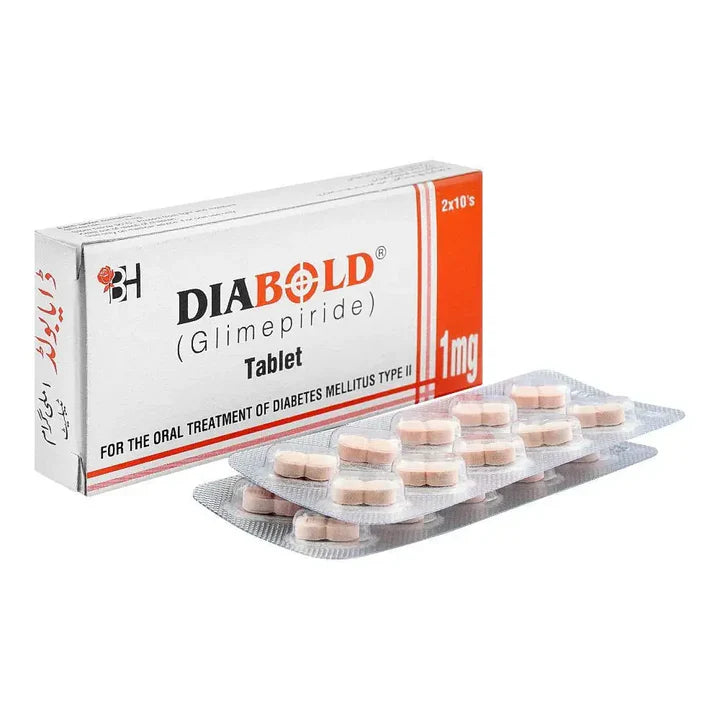 Diabold 1mg Tablet – For Type 2 Diabetes Blood Sugar Control