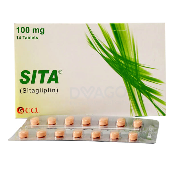 Sita 100mg Tablets – Treatment for Type 2 Diabetes Blood Sugar Control