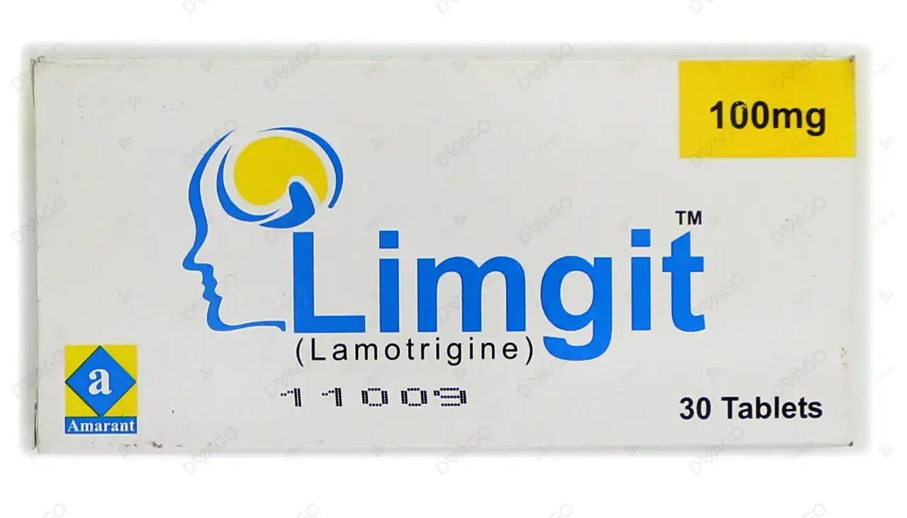 Limgit 100mg Tablets (Lamotrigine) – Epilepsy and Mood Stabilization Tablets