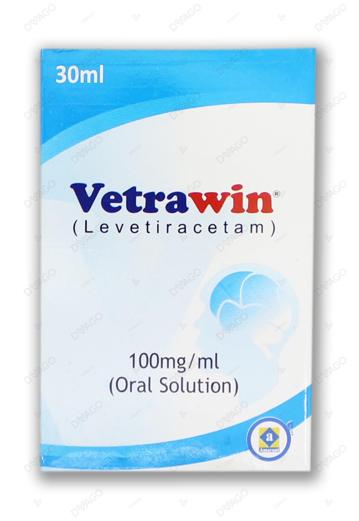 Vetrawin Syrup 100mg/ml 30ml – Seizure Control in Children and Adults