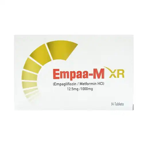 Empaa-M XR 12.5mg/1000mg Tablets (Empagliflozin + Metformin HCl)