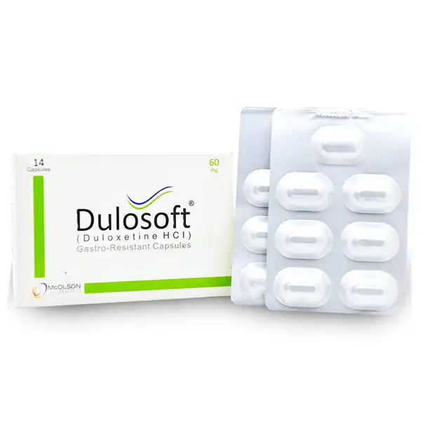 Dulosoft 60mg (Duloxetine) – Depression and Nerve Pain Management Capsule
