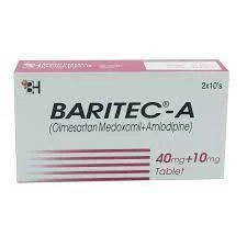 Baritec A 40/10mg Tablet – For High Blood Pressure Control