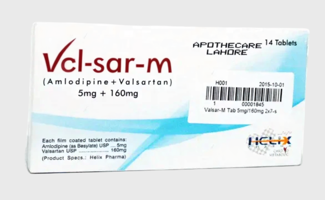 Valsar M 5/160mg Tablet