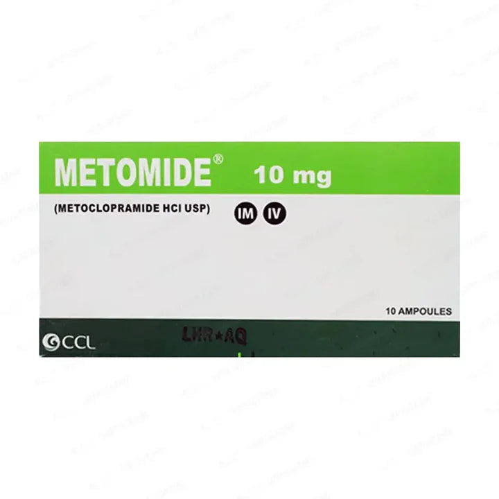 Metomide 2ml Injection 10mg – Treatment for Nausea and Vomiting