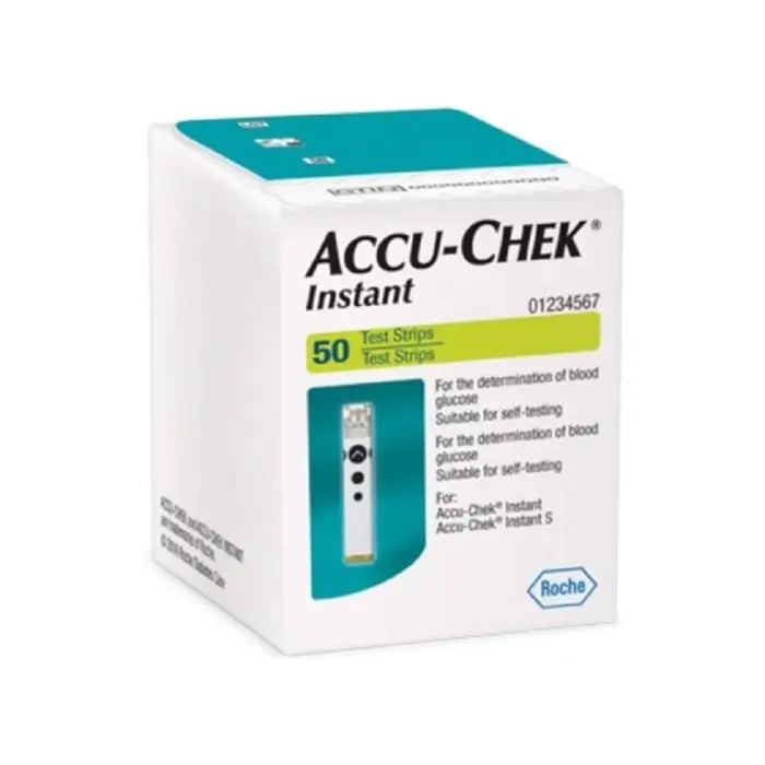 Accu-Chek Instant Test Strips 50s – Blood Glucose Monitoring Test Strips for Diabetes