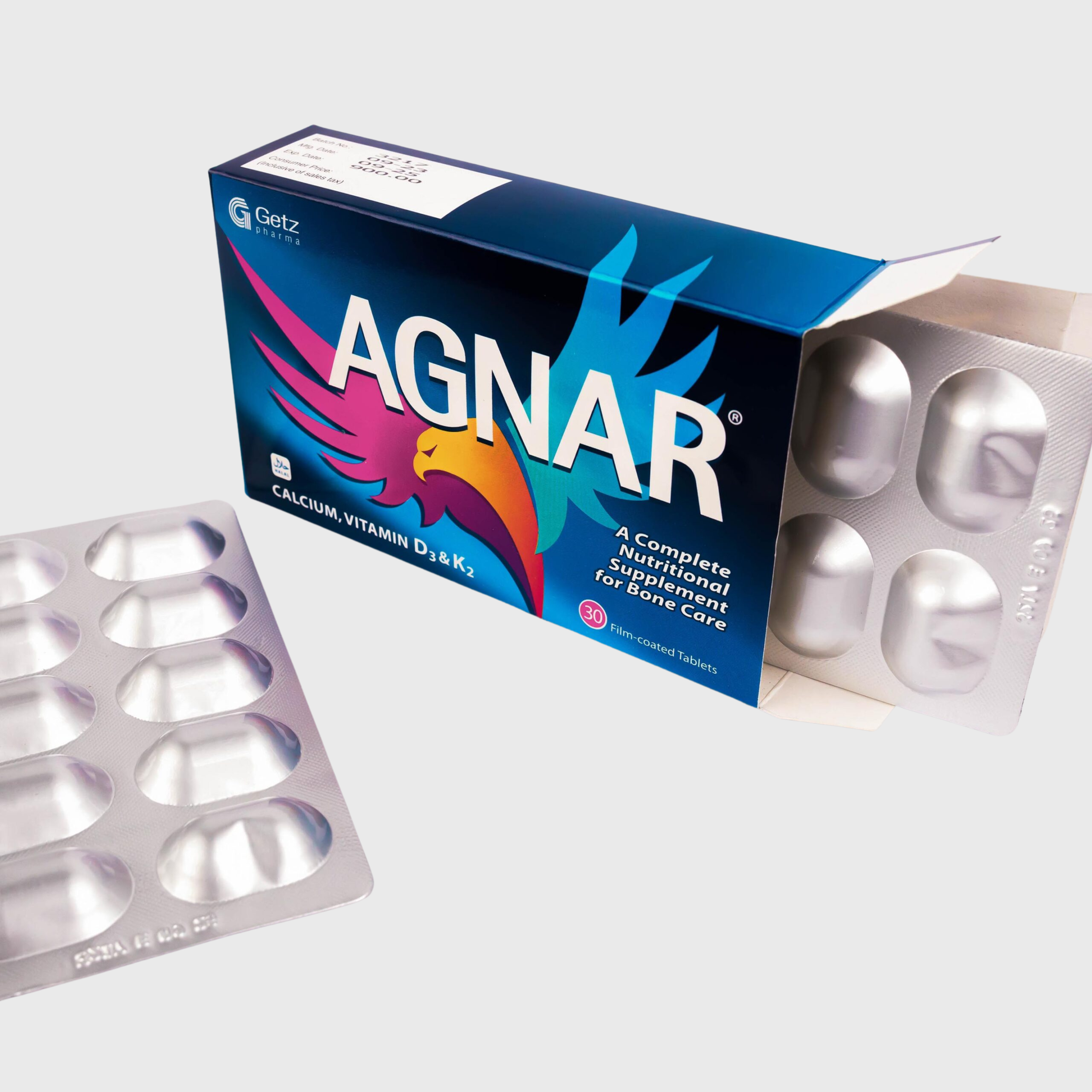 Agnar Tablet – Calcium & Vitamin Support for Strong Bones