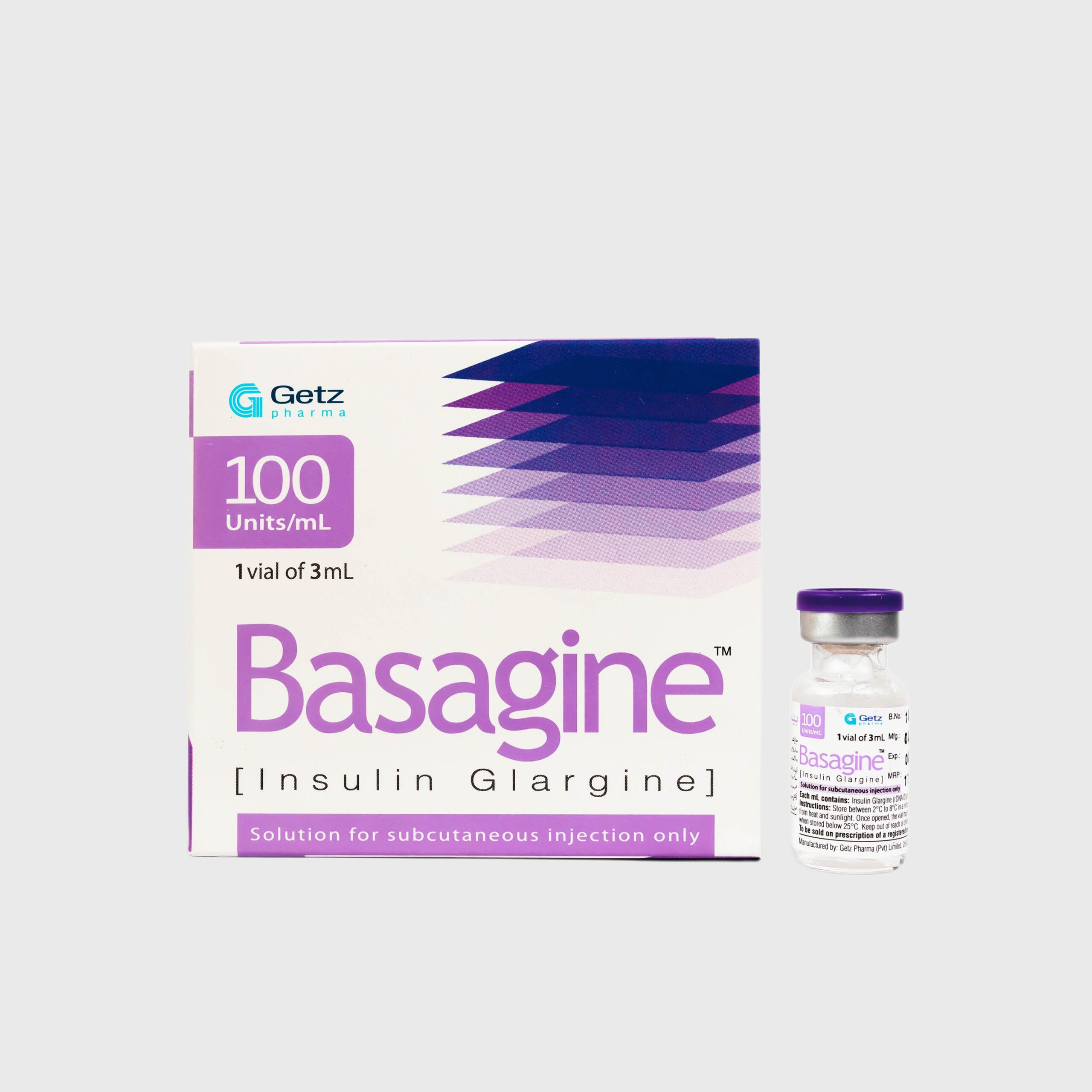 Basagine 100 IU/ml Vial