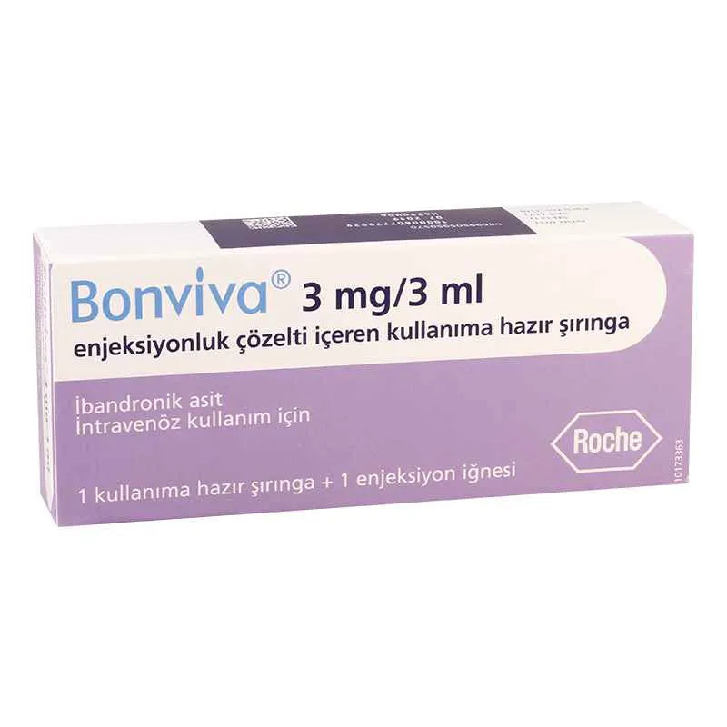 Bonviva Injection 3mg/3ml – Osteoporosis Bone Strength Intravenous Injection