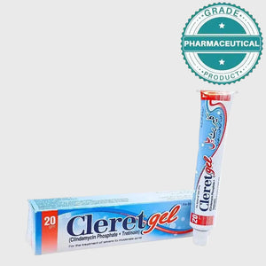 CLERET GEL (CLINDAMYCIN PHOSPHATE + TRETINOIN) 20gm
