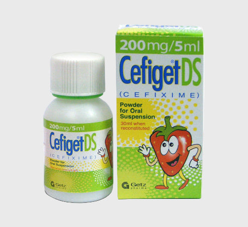 Cefiget DS 200 mg/5 ml Suspension