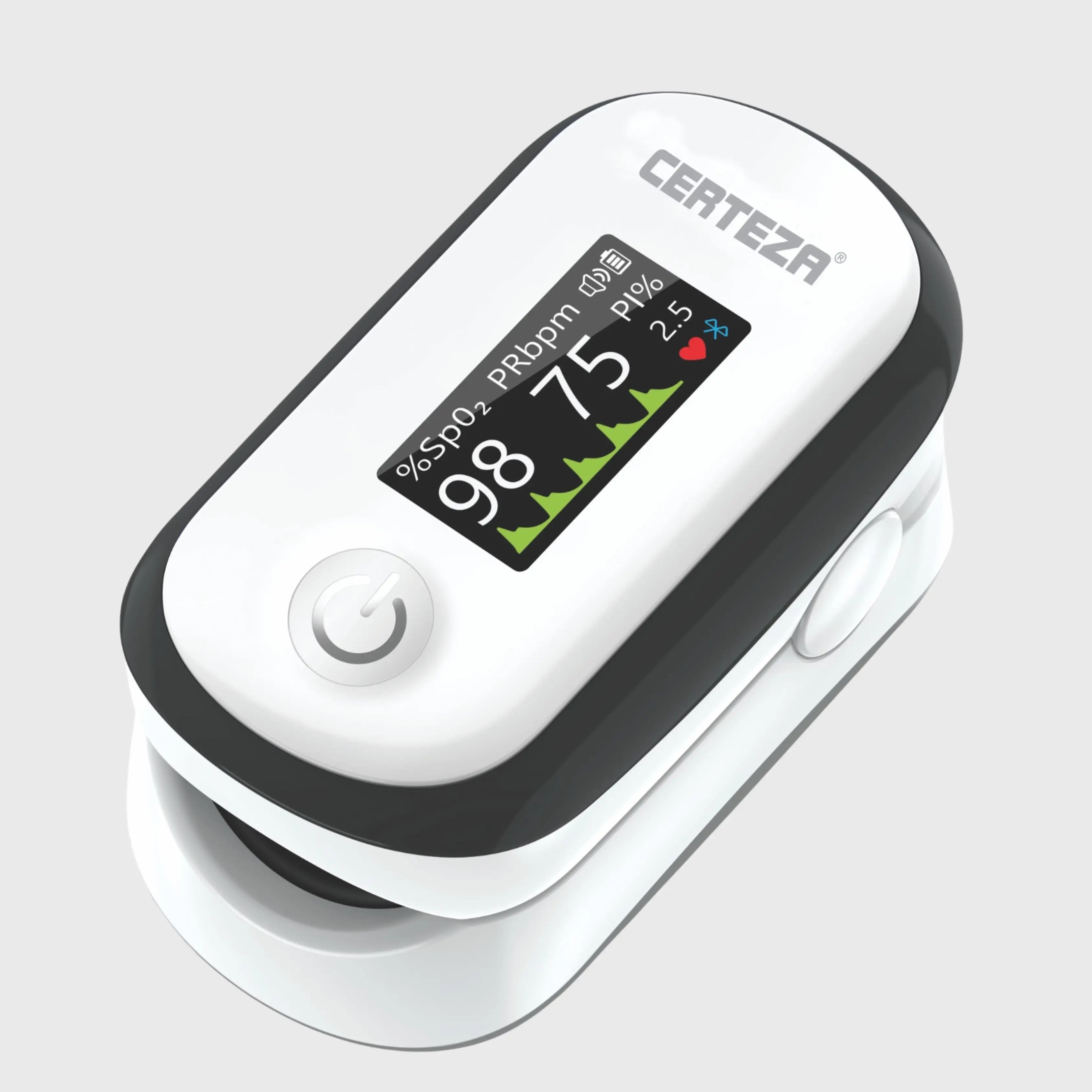 erteza PO-908 Finger Pulse Oximeter – SpO₂ & Pulse Monitor