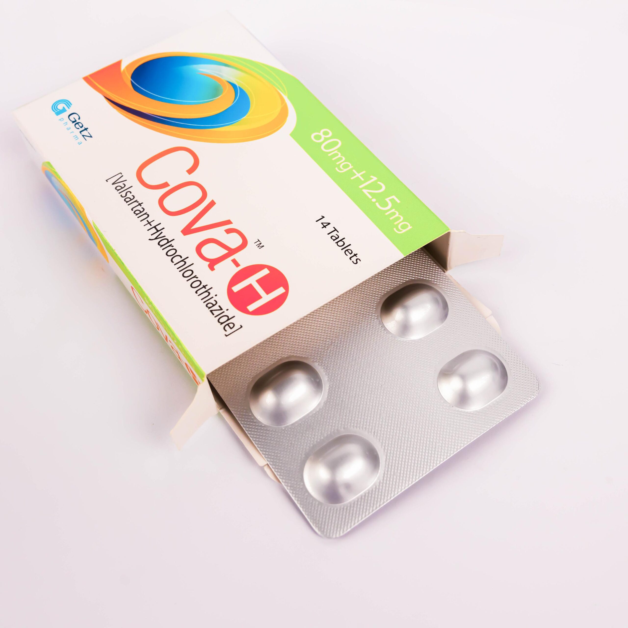 Cova H 80/12.5 mg Tablet – Blood Pressure Control (Valsartan + Hydrochlorothiazide)