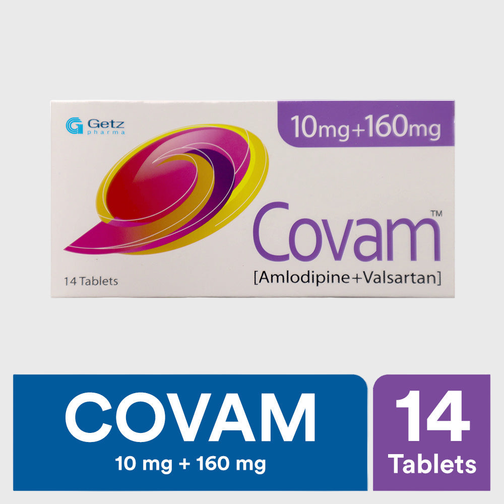 Covam 10/160 mg Tablet
