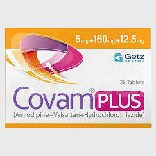 Covam Plus 5/160/12.5 mg Tablet
