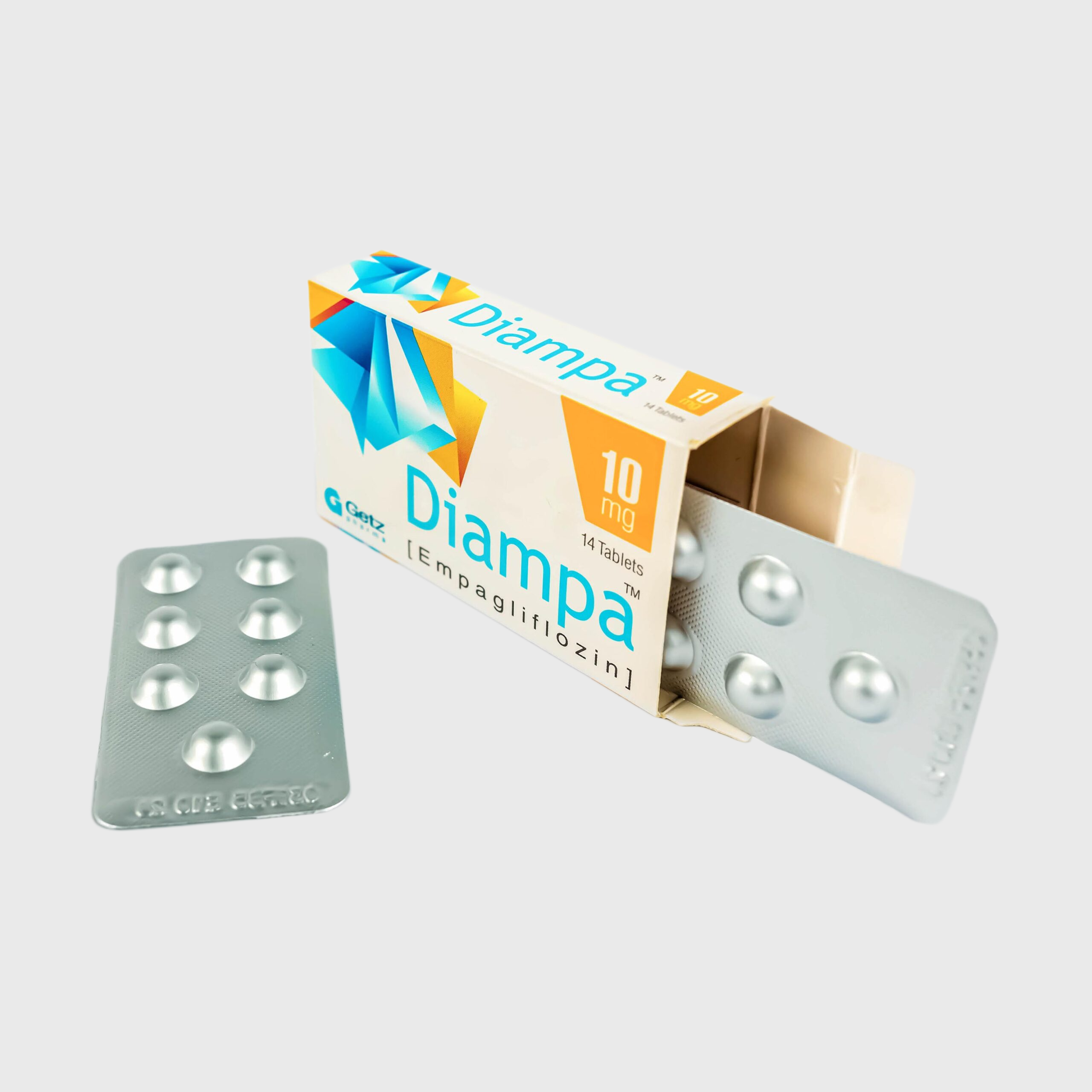 Diampa 10mg Tablet (Empagliflozin) – Advanced SGLT2 Inhibitor for Type 2 Diabetes Control
