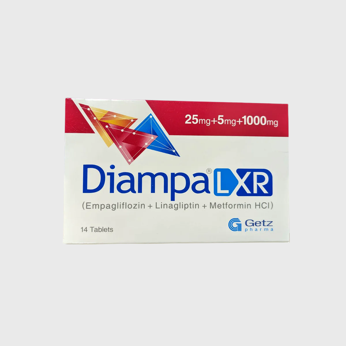 Diampa L XR 25/5/1000mg tablet