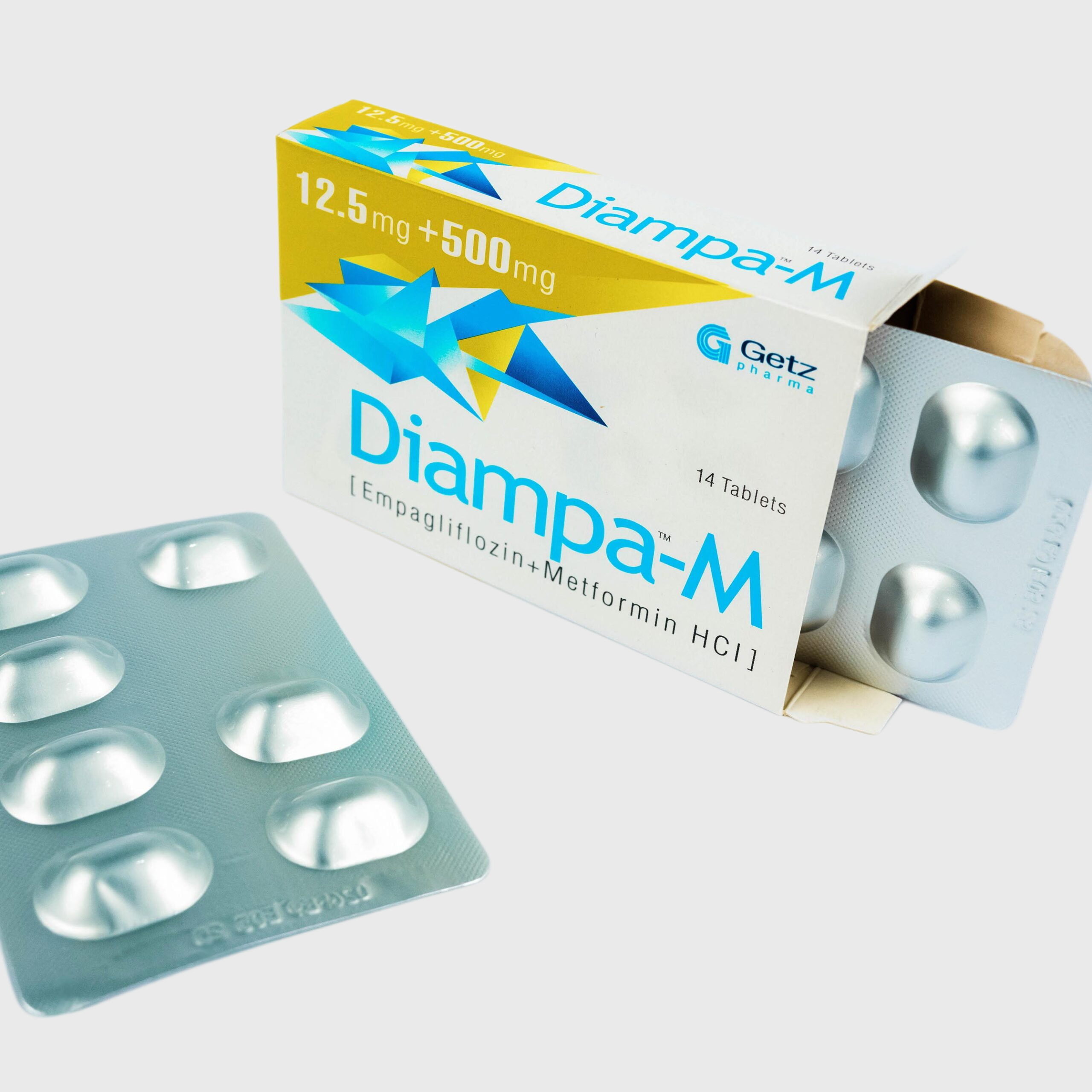Diampa M 12.5/500mg Tablet