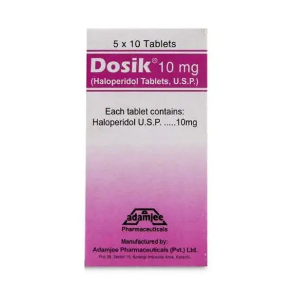 Dosik 10mg Tablets – Treatment for Psychotic Disorders & Behavioral Disturbances