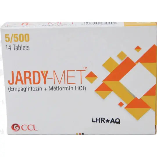 Jardy Met 5/500mg Tablets – Blood Sugar Control Tablets