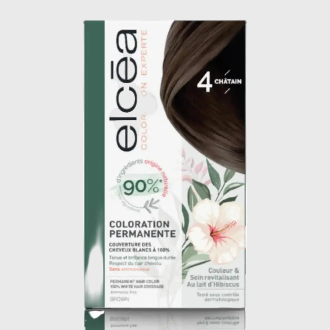 ELCEA Châtain Permanent Hair Dye 4