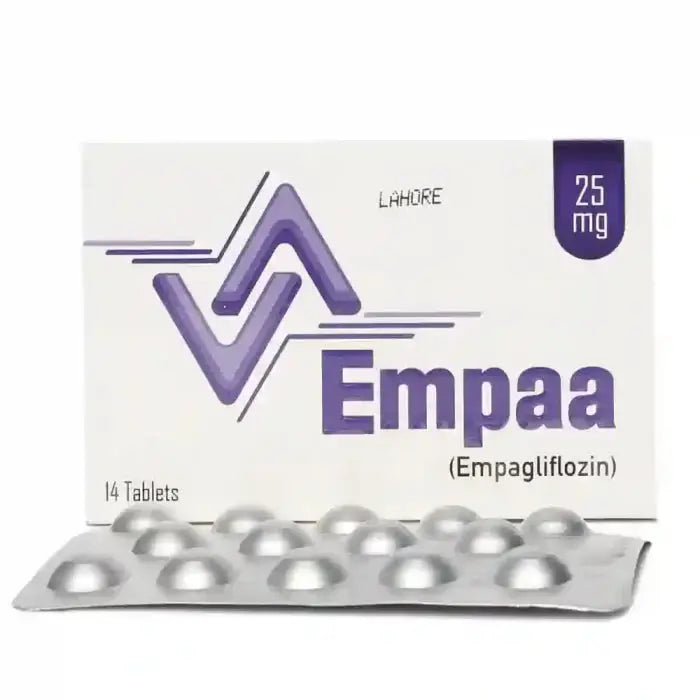 Empaa 25mg Tablets (Empagliflozin) 28 Tablets