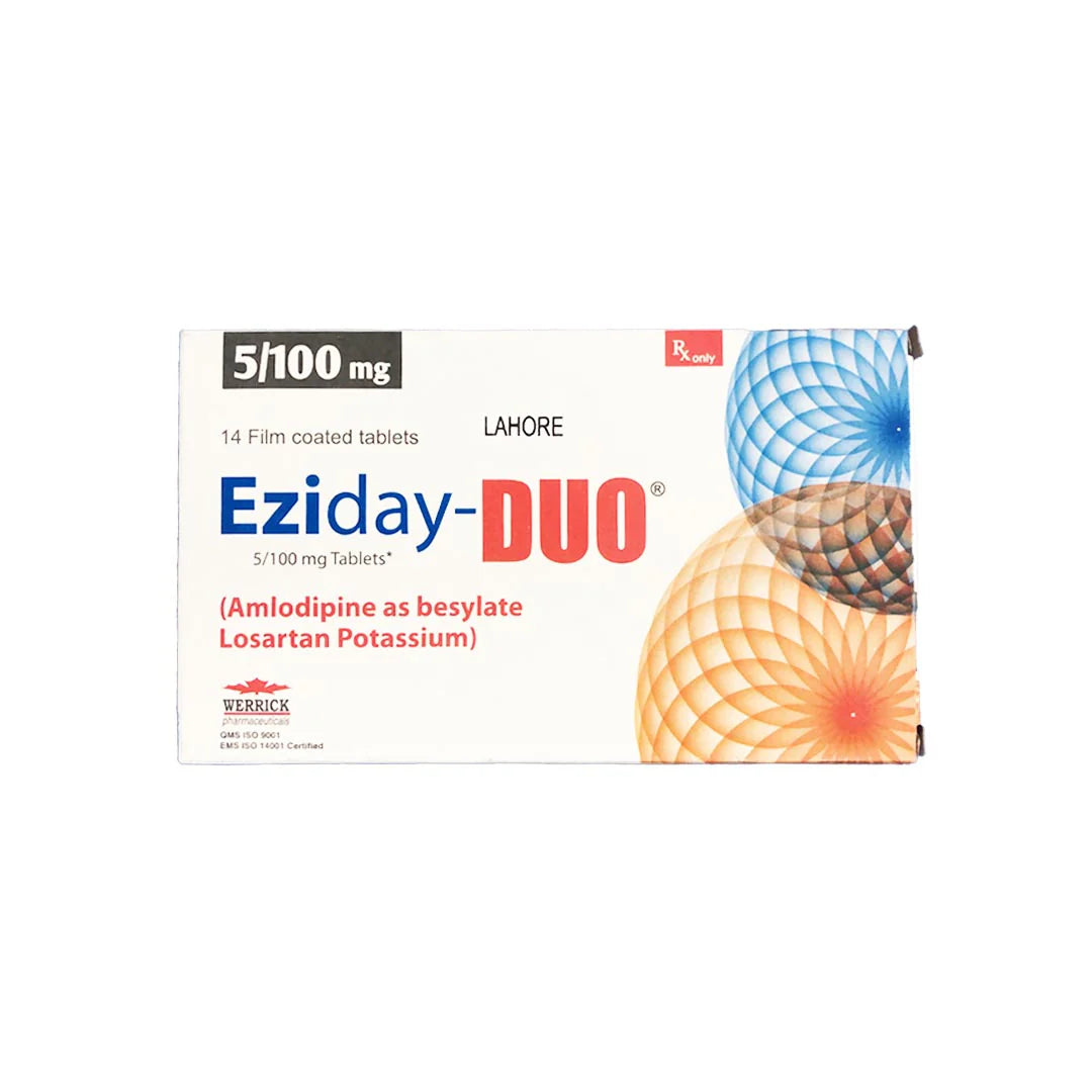 Eziday Duo 5/100mg Tablet – For High Blood Pressure Control