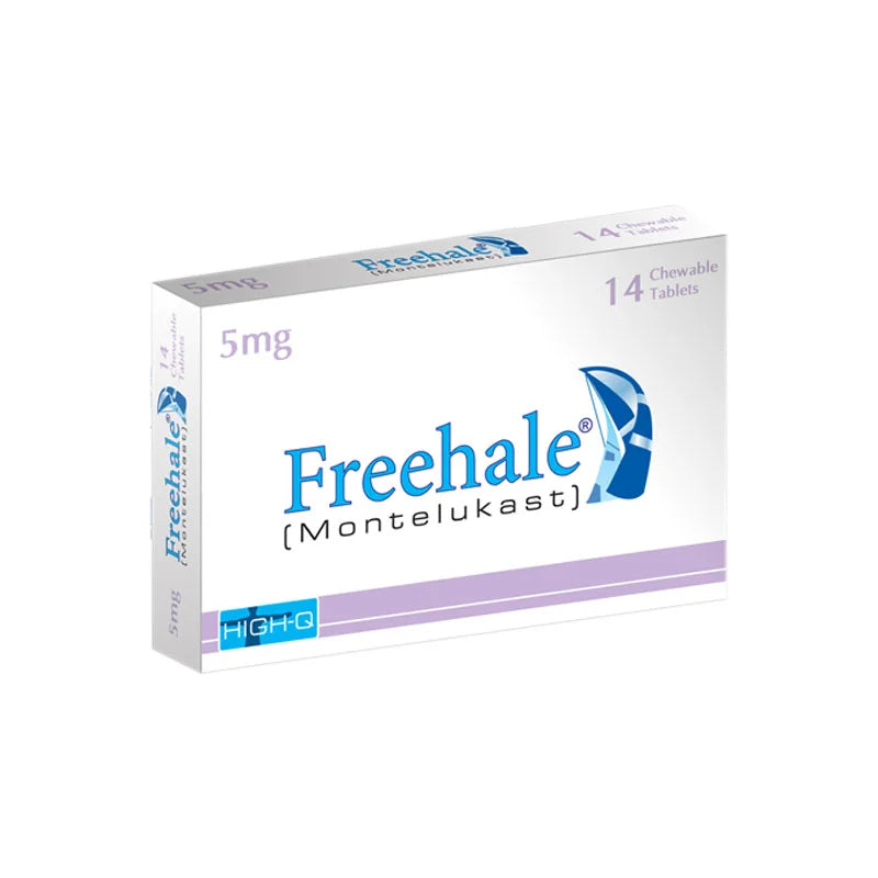 Freehale 5mg Tablet (Montelukast) – Allergy and Breathing Support for Patients