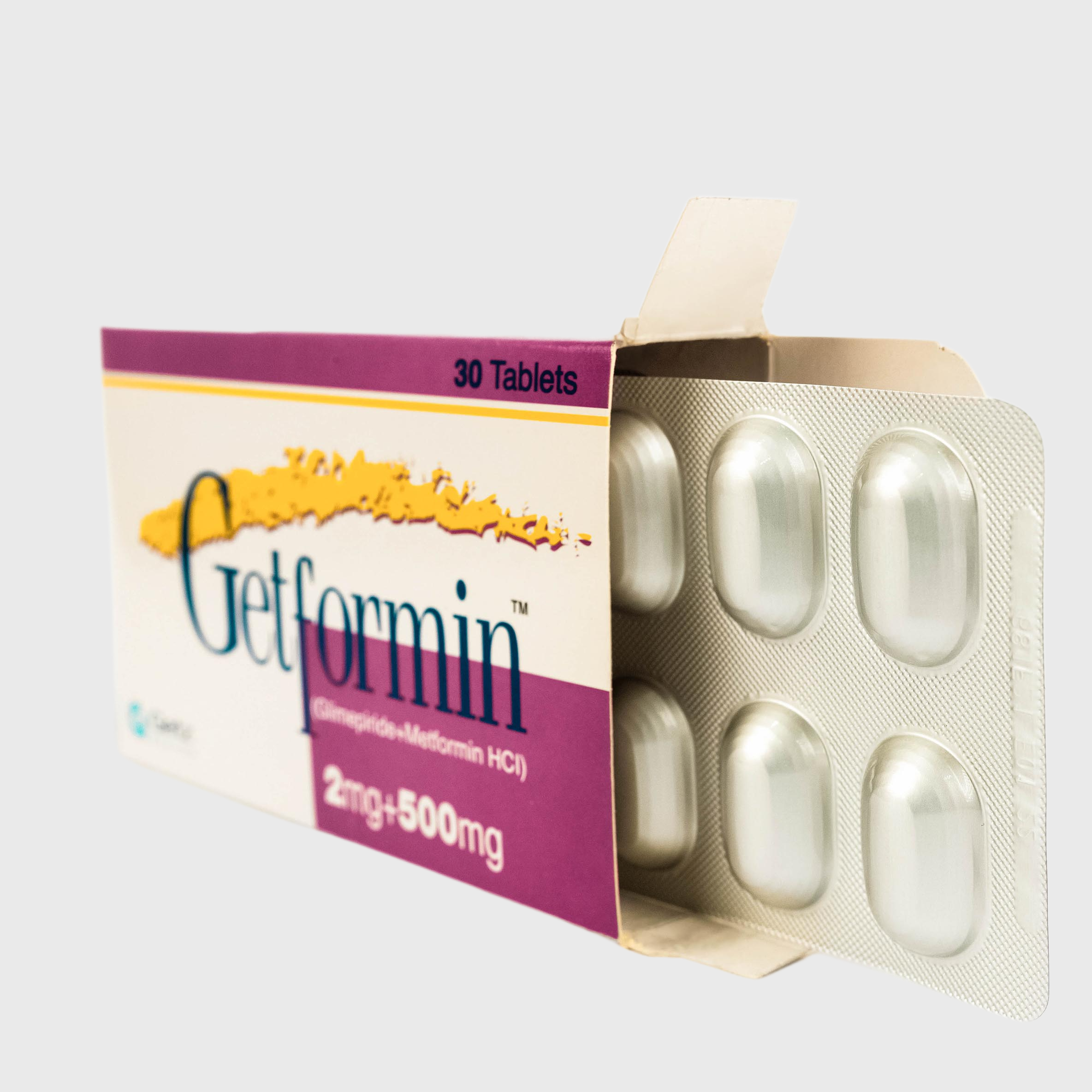 Getformin 2/500mg Tablet