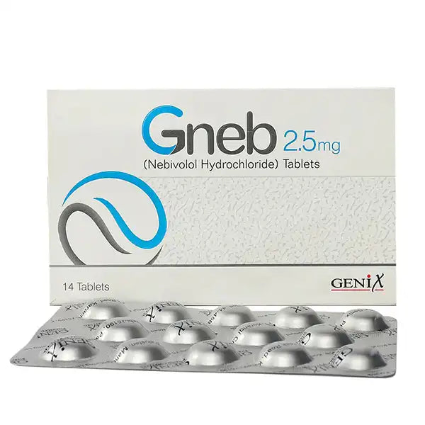 Gneb 2.5mg tablet for blood pressure control Pakistan