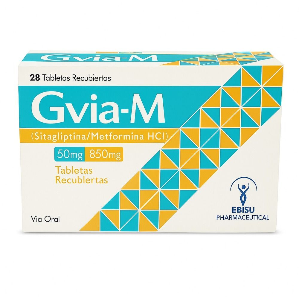 Gvia M 50/850mg tablet for diabetes control Pakistan