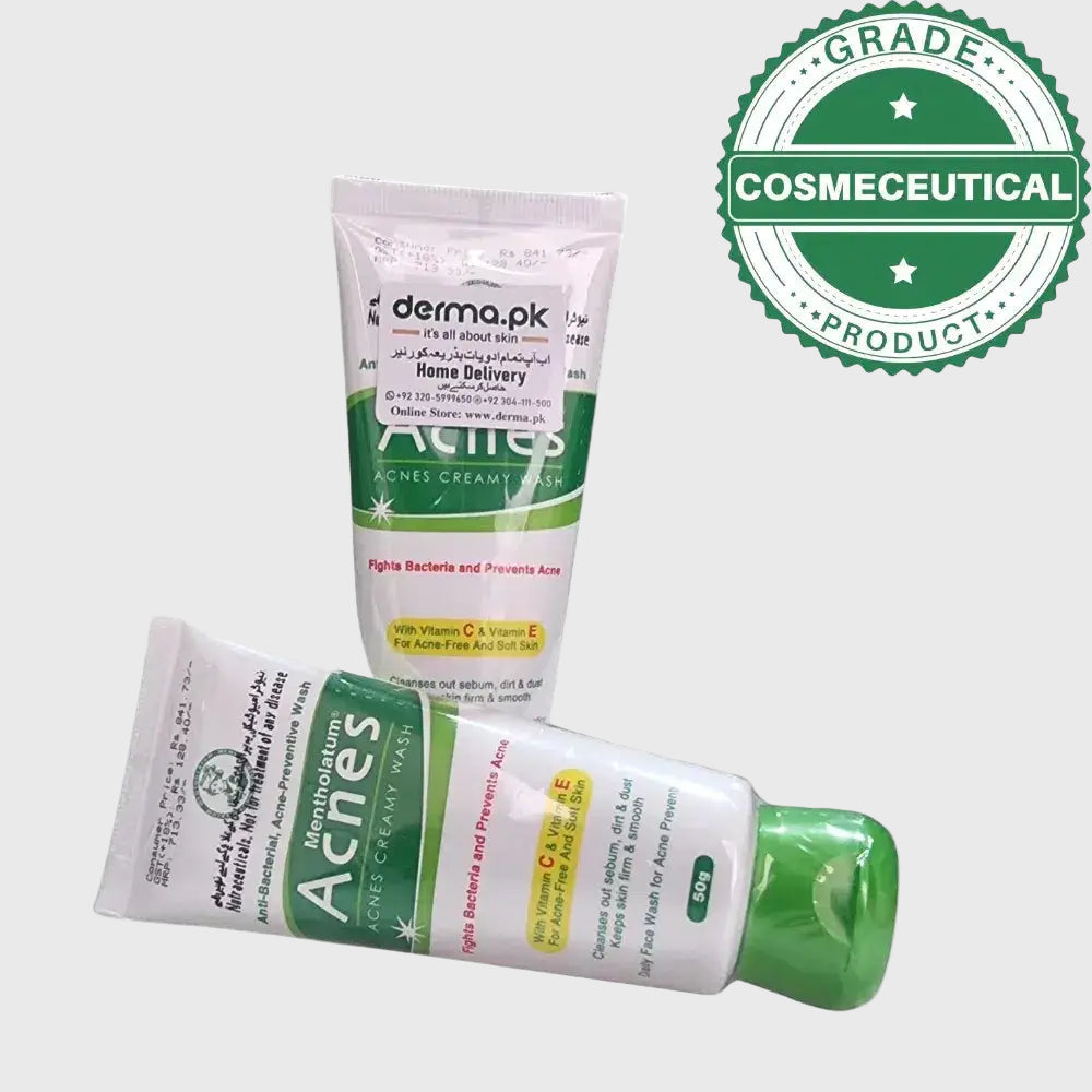 MENTHOLATUM ACNES CREAMY FACE WASH
