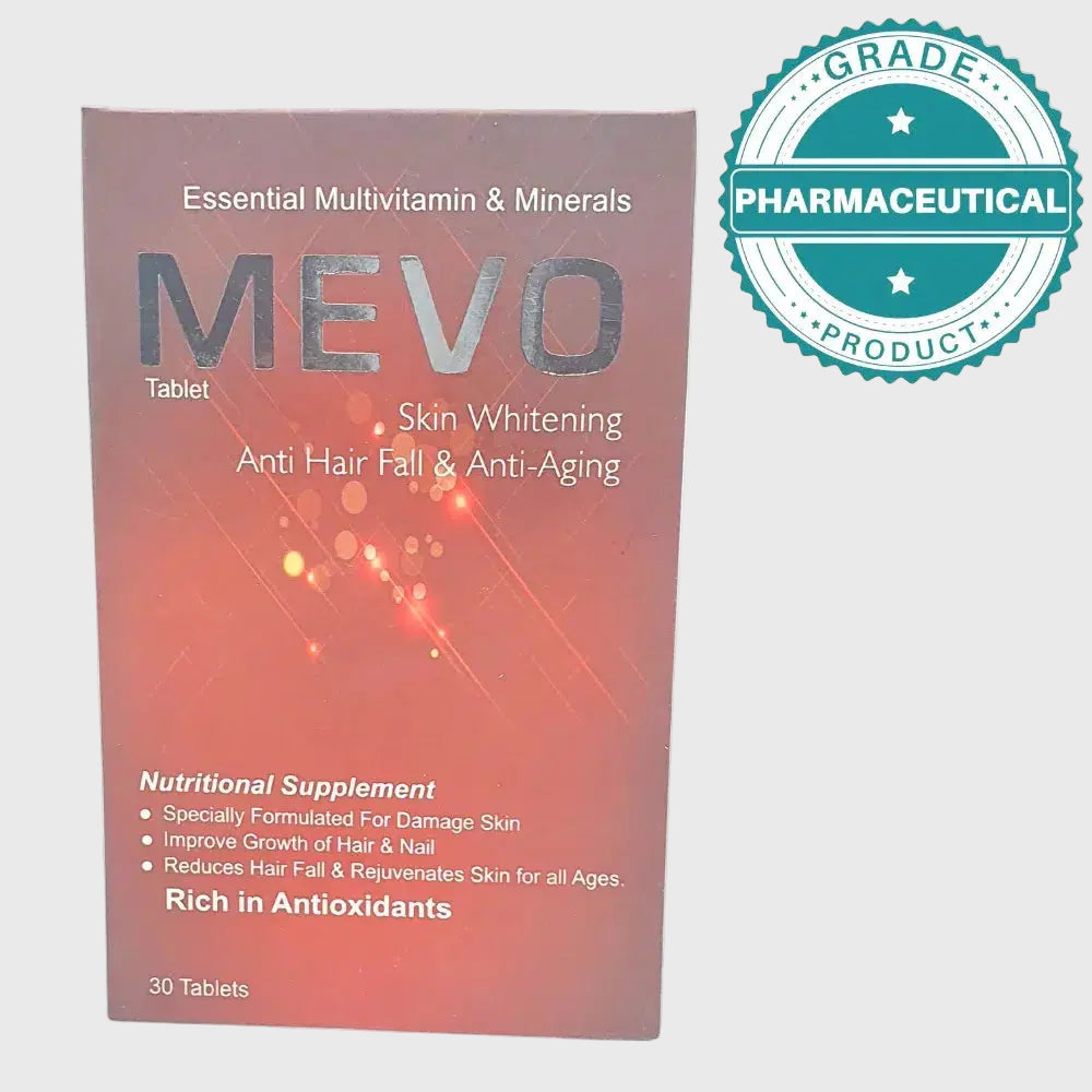 MEVO SKIN WHITENING, ANTI HAIR FALL AND ANTI AGING TABLETS