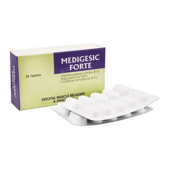 Medigesic Forte Tablet – Relief for Muscle Pain and Spasm