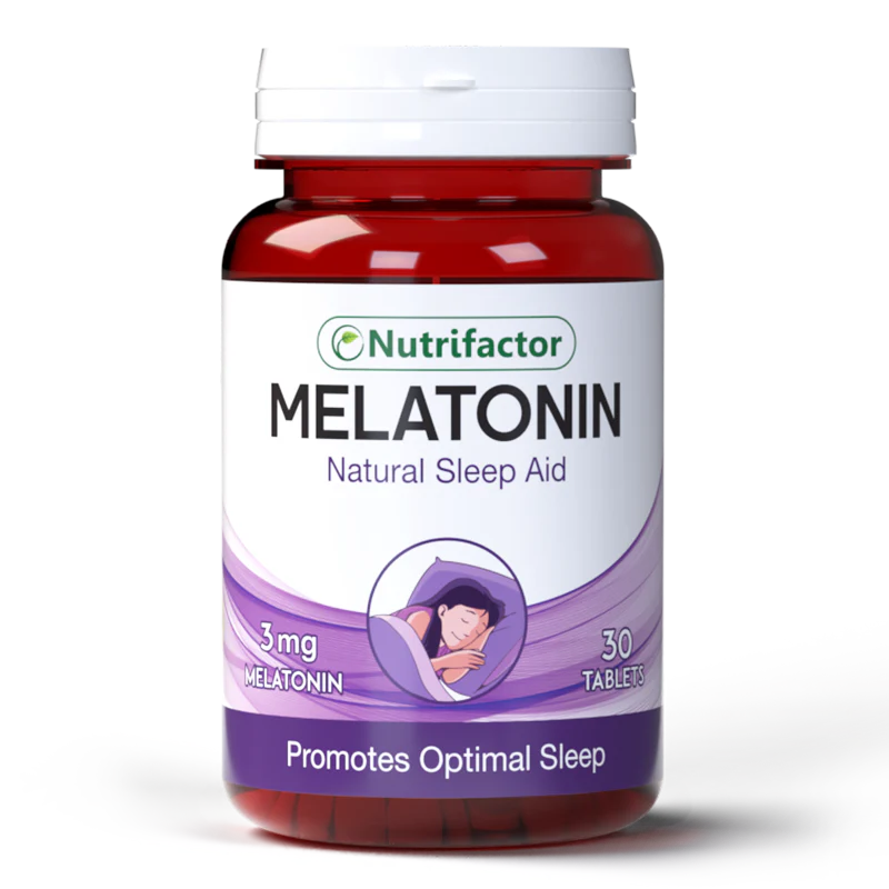 Melatonin sleep support tablets