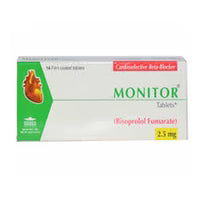 Monitor 2.5mg Tablet – For High Blood Pressure and Heart Rate Control