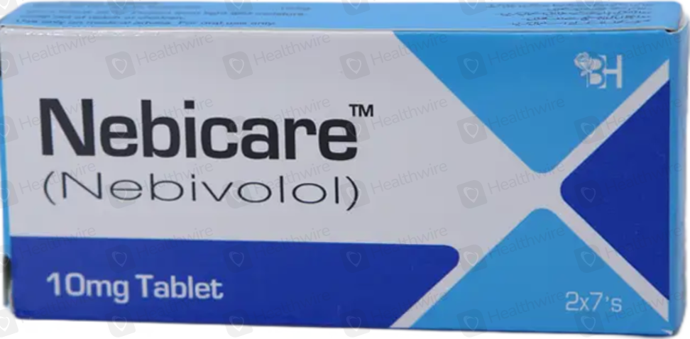 Nebicare 10mg Tablet – Blood Pressure & Heart Rate Control