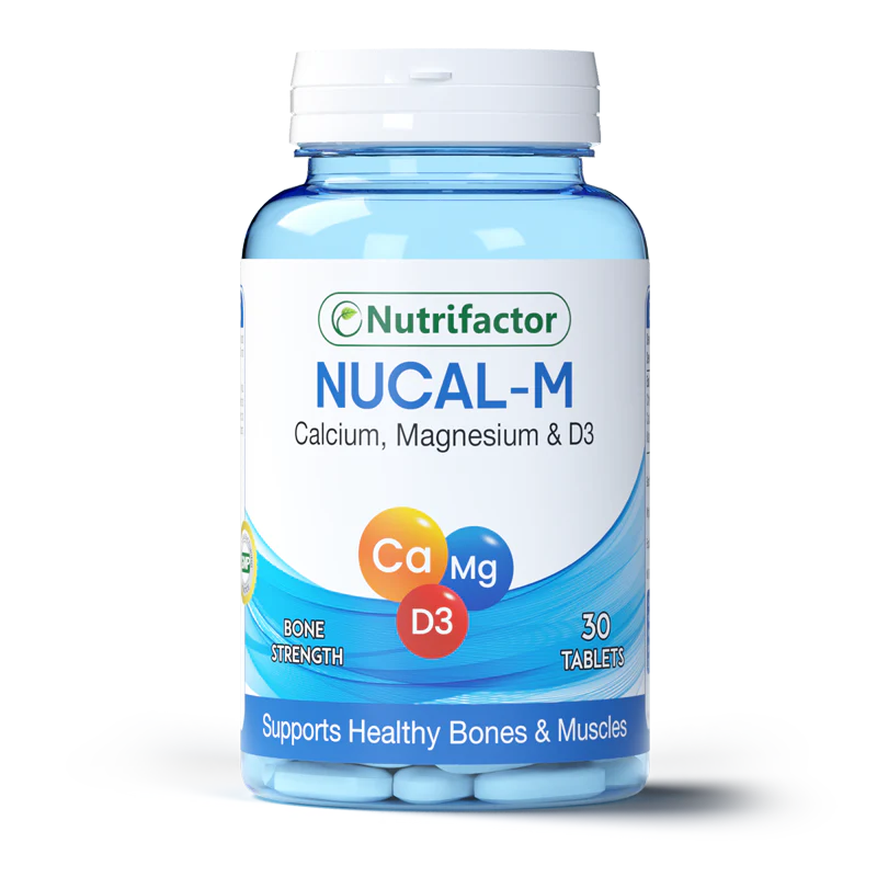 Nucal-M – Calcium, Magnesium & Vitamin D3 Tablets for Bone Health