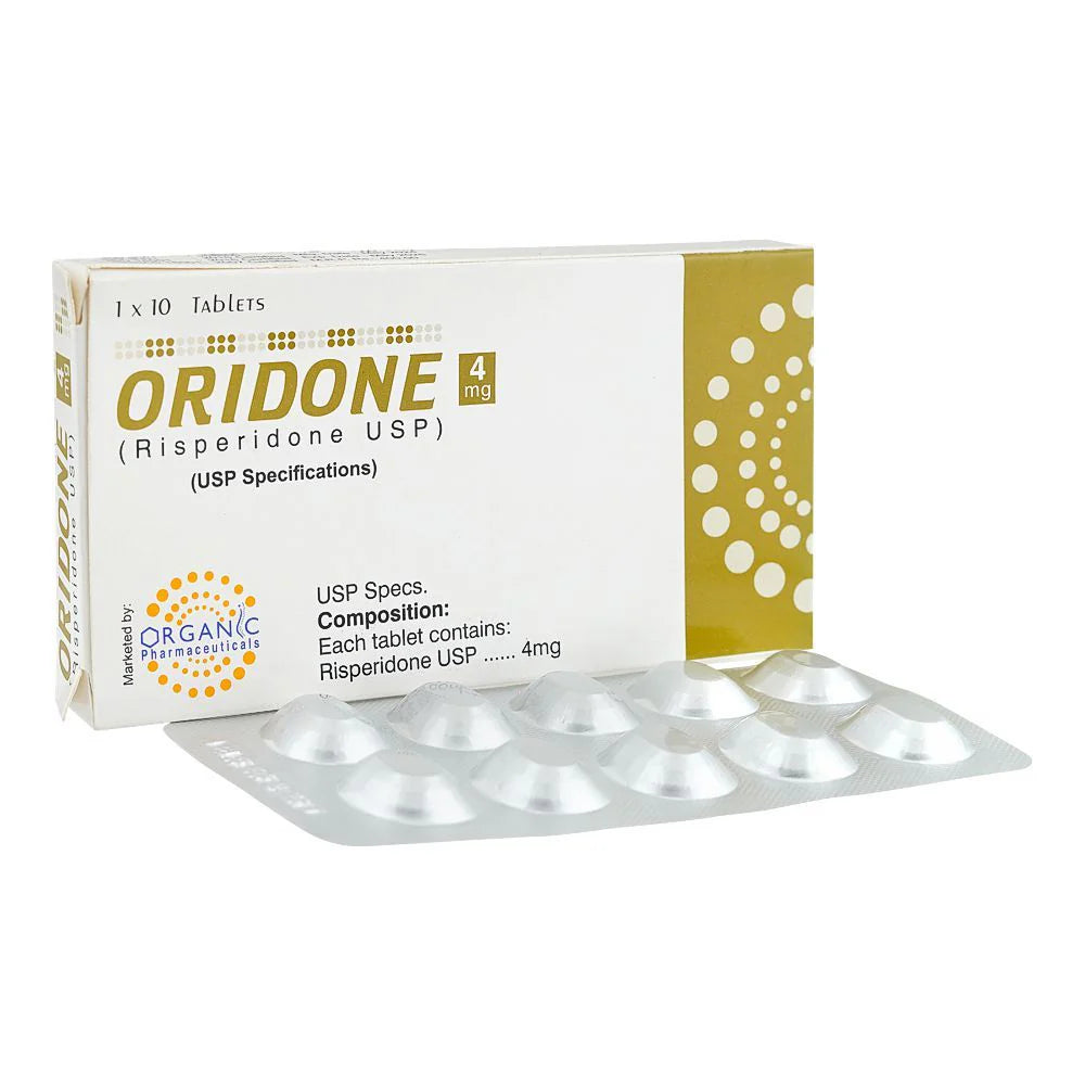 Oridone 4mg Tablets Risperidone USP for Psychotic Disorders