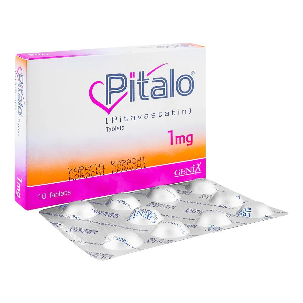 Pitalo 1mg (Pitavastatin) Tablets – For Cholesterol Control