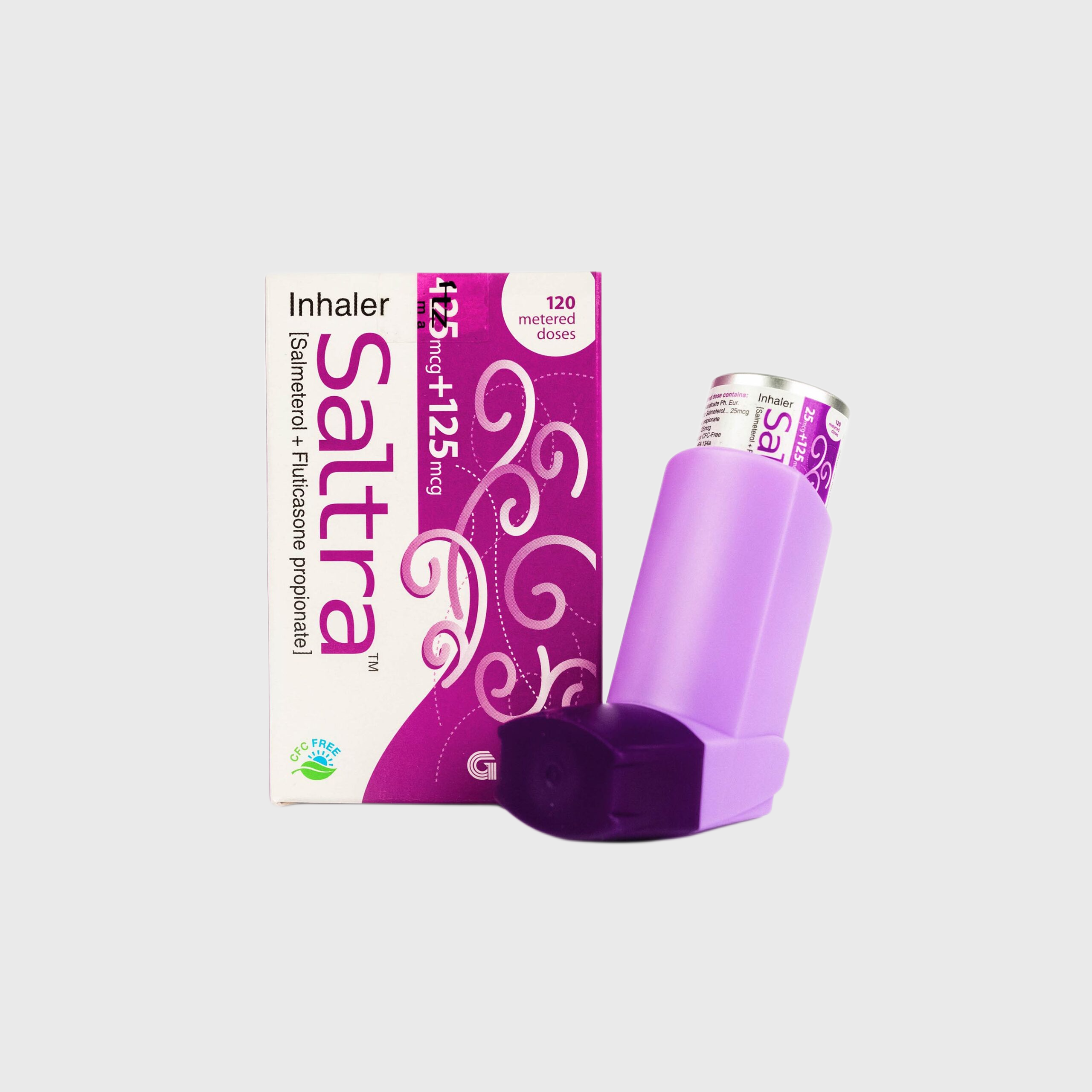 Saltra 25mcg/125mg Inhaler