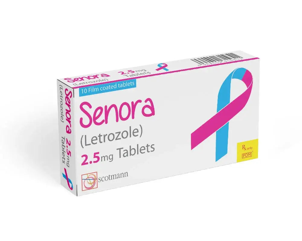 Senora 2.5mg Tablets (Letrozole) – Hormone Therapy Tablets for Breast Cancer