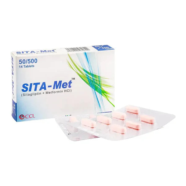 Sita Met XR 50mg/500mg Tablets – Treatment for Type 2 Diabetes Blood Sugar Control