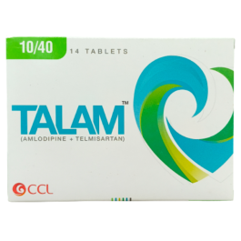 Talam 10mg/40mg Tablets – Treatment for High Blood Pressure Control