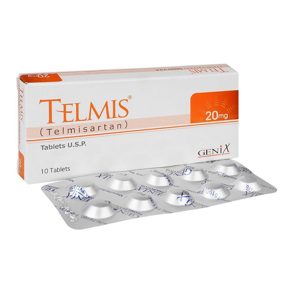 Telmis 20mg telmisartan tablets for blood pressure Pakistan