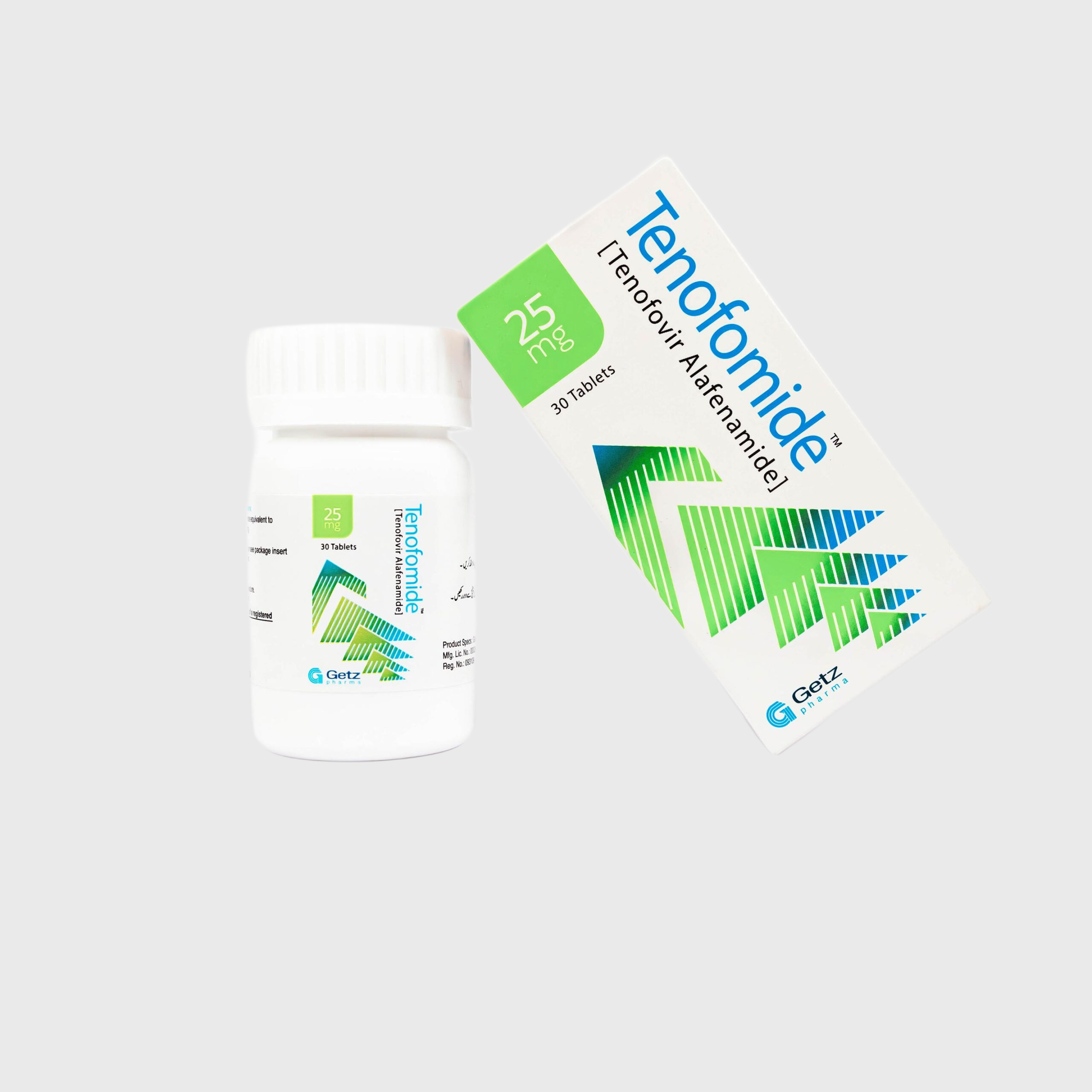 Tenofomide 25mg Tablets
